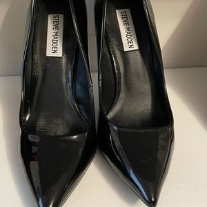 Steven Madden black heels size 7